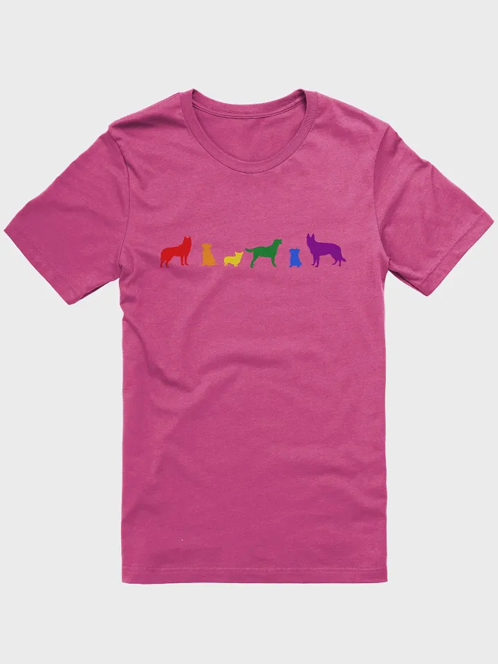 Rainbow Pride Dogs Women's Shirt product image (6)