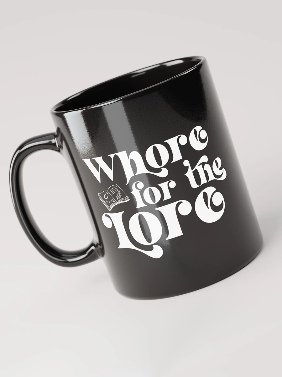 Whore for the Lore Black Mug product image (5)