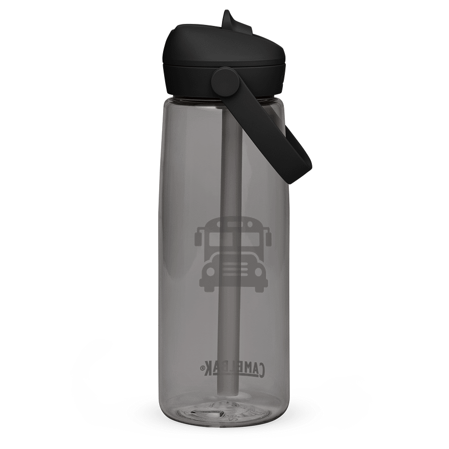 School Bus Icon Flip Straw Water Bottle product image (12)