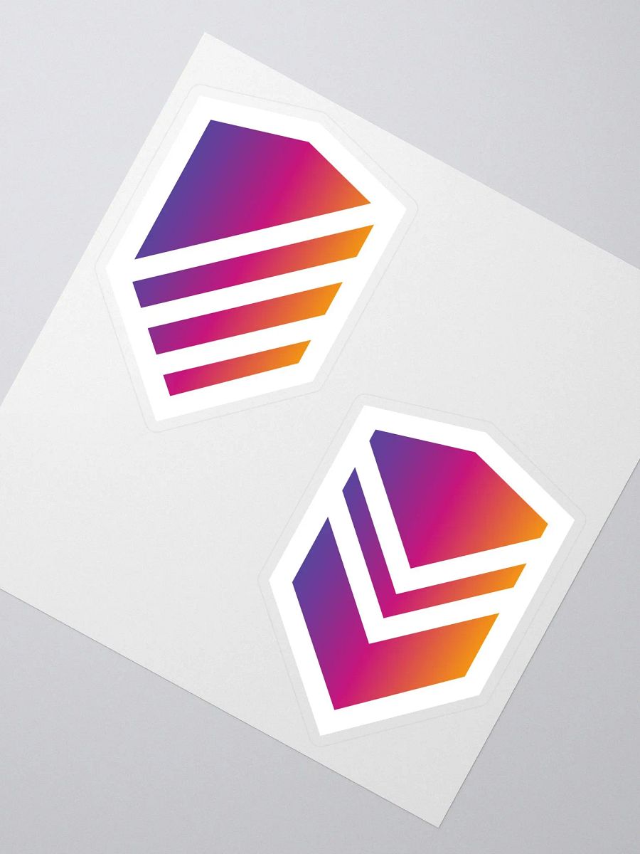 3+6 Month Subscriber Badges - Kiss Cut Sticker product image (2)