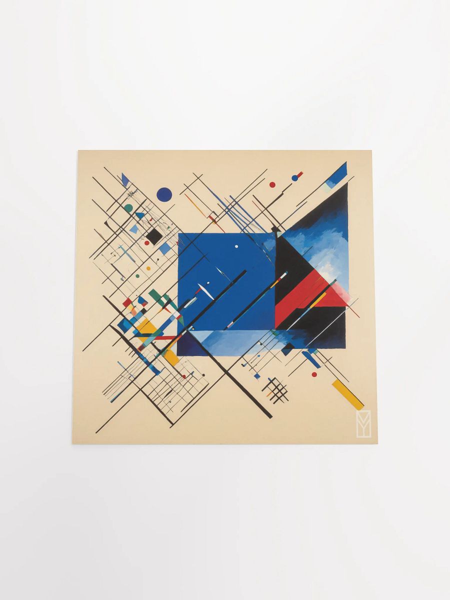 Poster Global Error in Blue product image (4)