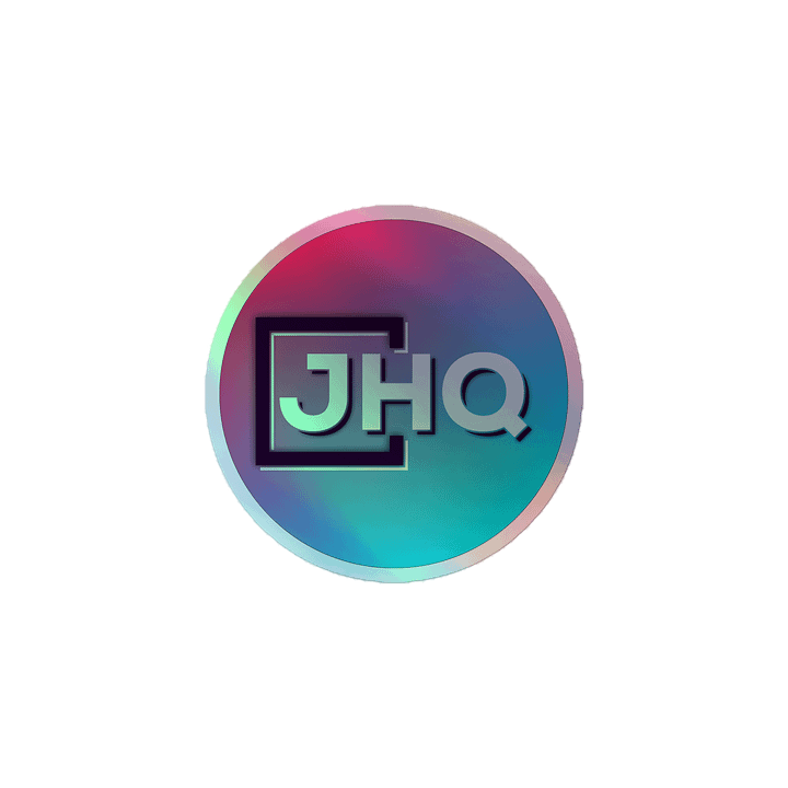 JHQ Holographic Logo Sticker Set product image (1)