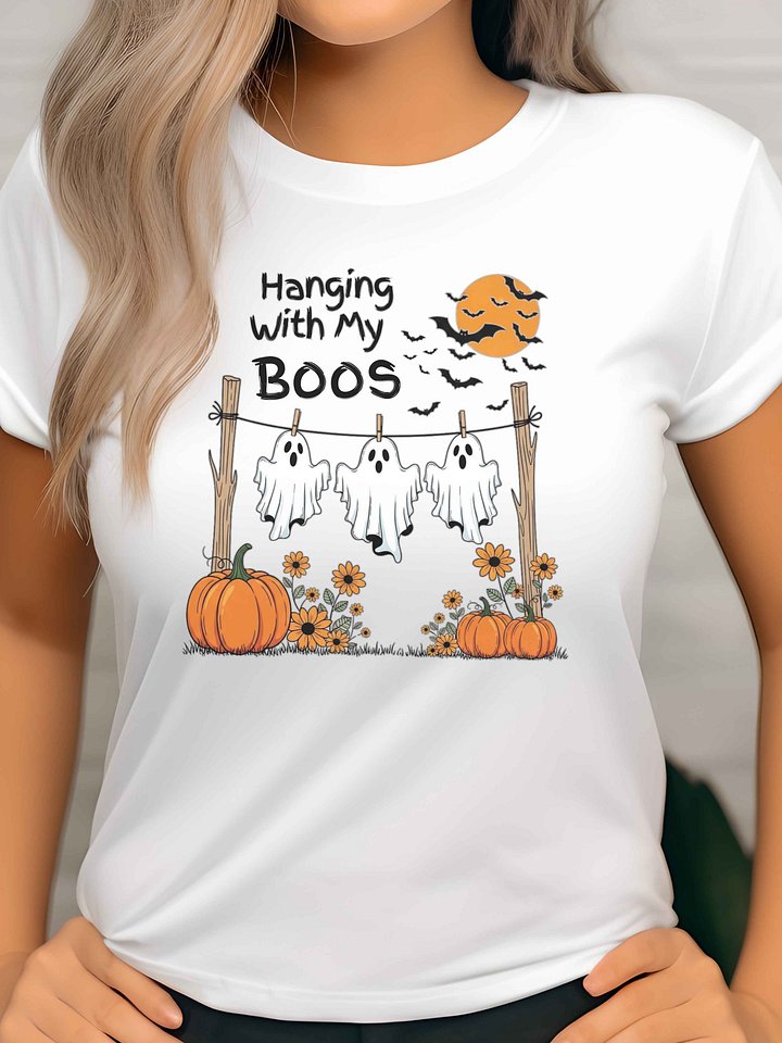 Hanging with My Boos Halloween T-Shirt product image (9)