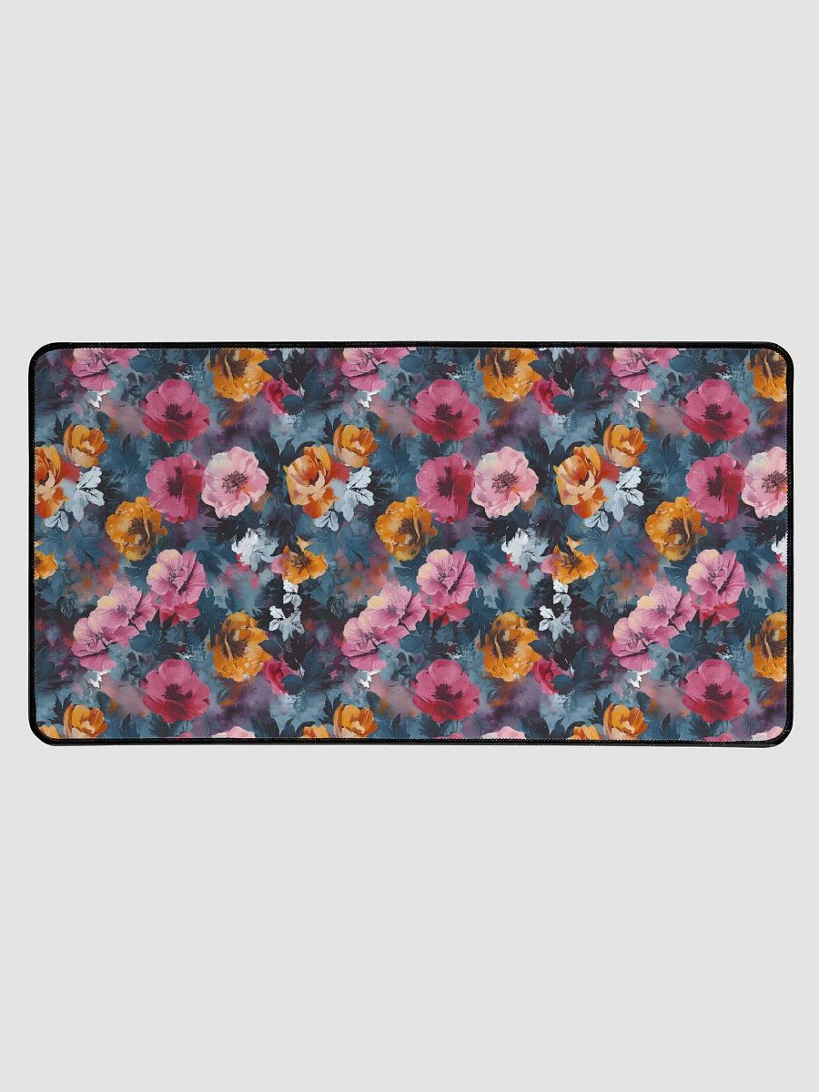 Flower pattern Acid wash Desk Mat product image (1)