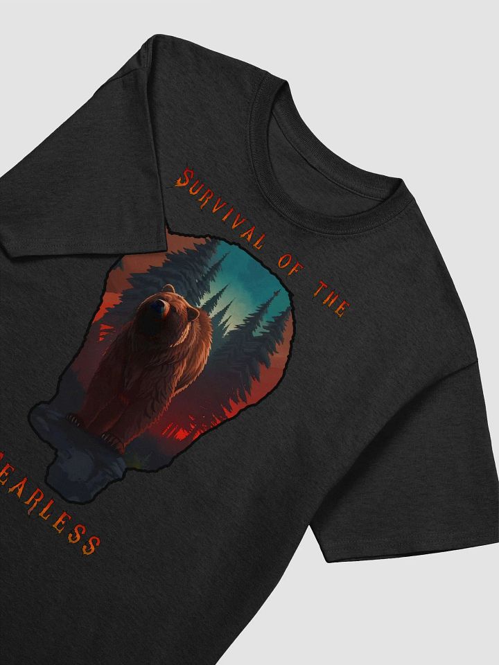 Bear silhouette survival of the fearless product image (2)