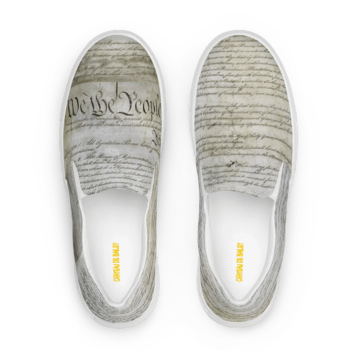 "Composition" Men's Canvas Shoes product image (2)