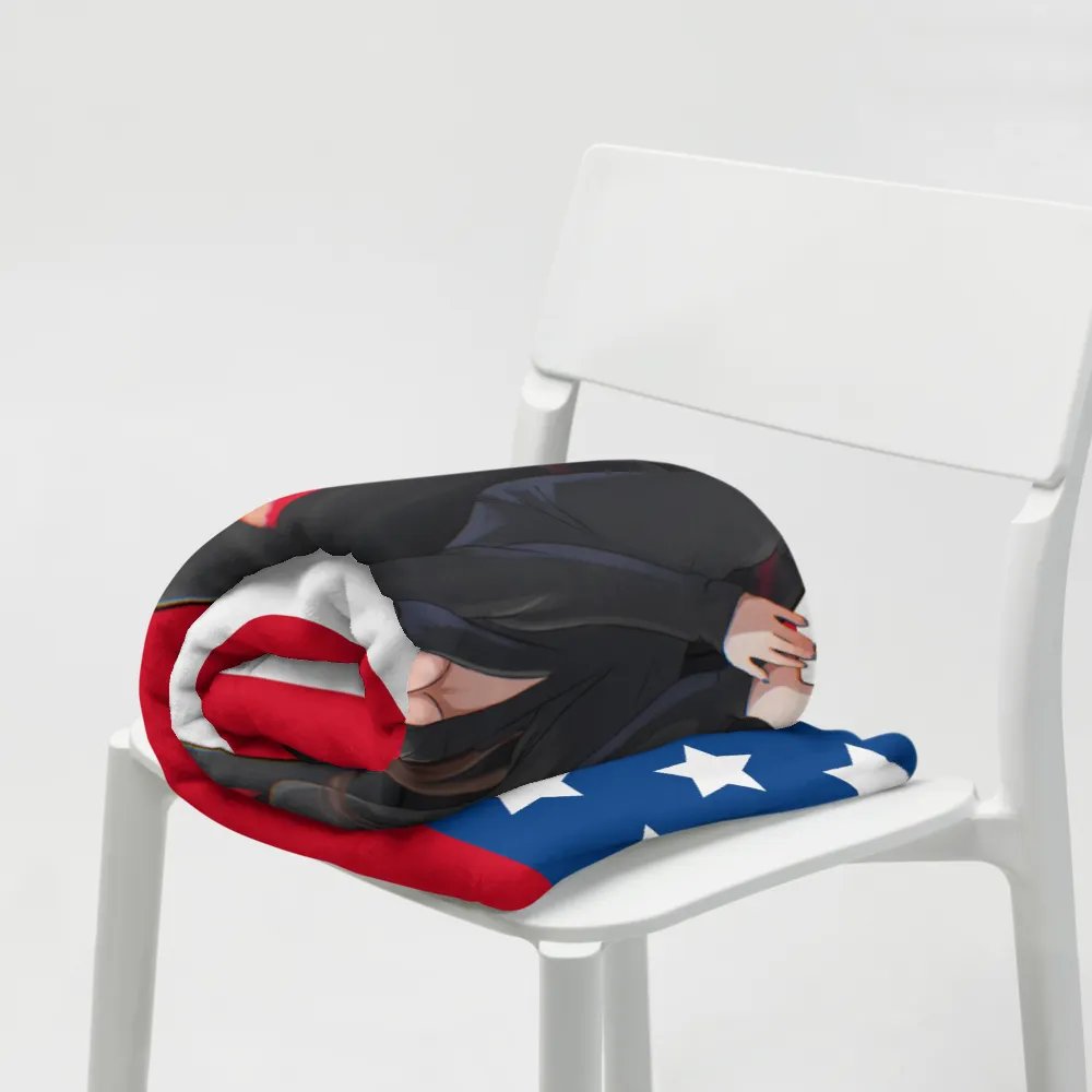 Whovie Moth for President Blanket product image (10)