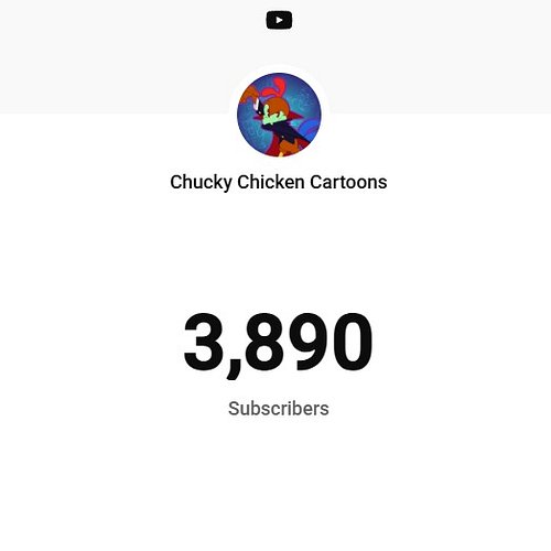 Thank you all for your support!!! It would be amazing if we hit 4,000 to start off November! Here's hopin'!

#chuckychicken #...