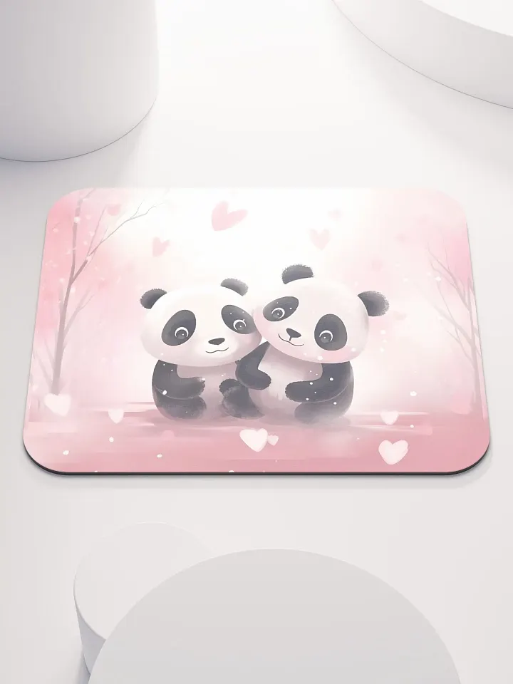 Kawai Valentine Panda Pink Heart product image (1)