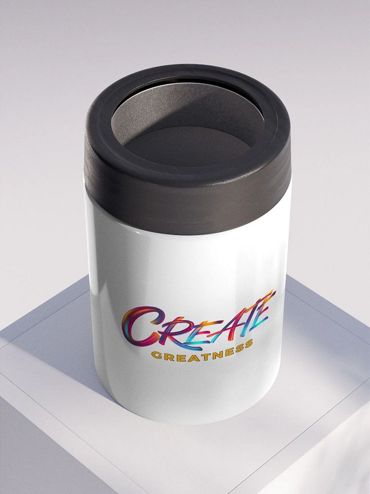 CREATE GREATNESS Stainless Steel Koozie product image (2)