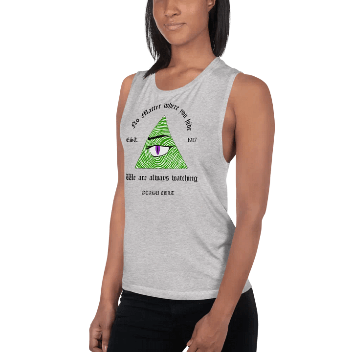 Copy of Otaku Cult (Black Text) Womens Muscle Tank Top product image (10)