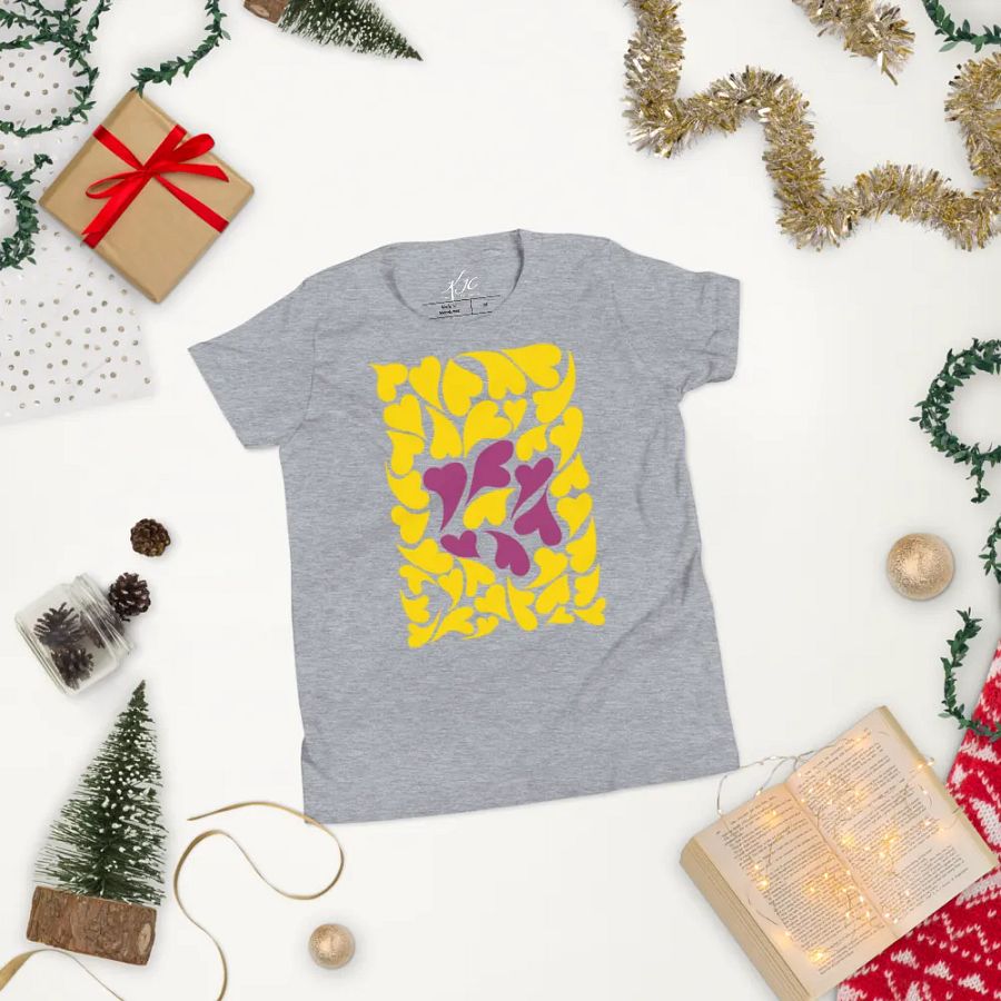 Nestled PRIDE Intersex T-shirt (Youth) product image (35)