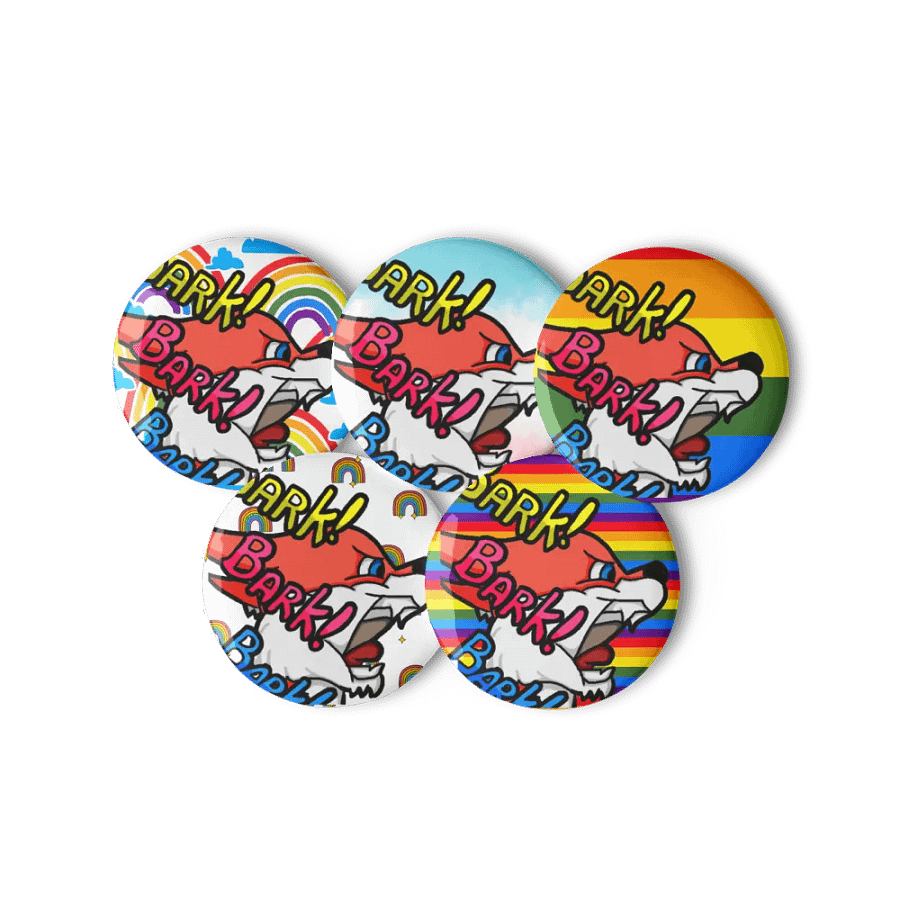 The BARK BARK BARK pride pin collection! product image (6)