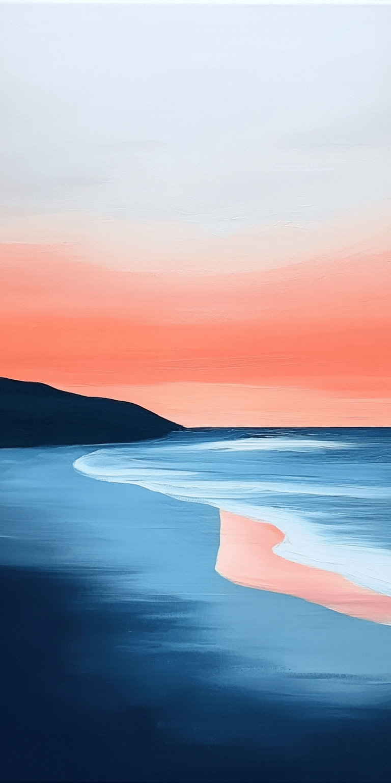 Phone Background Beach Sunset product image (7)