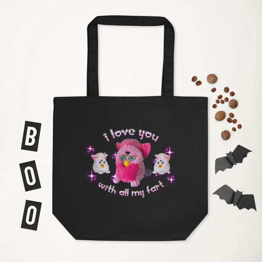 I Love You Tote Bag product image (3)
