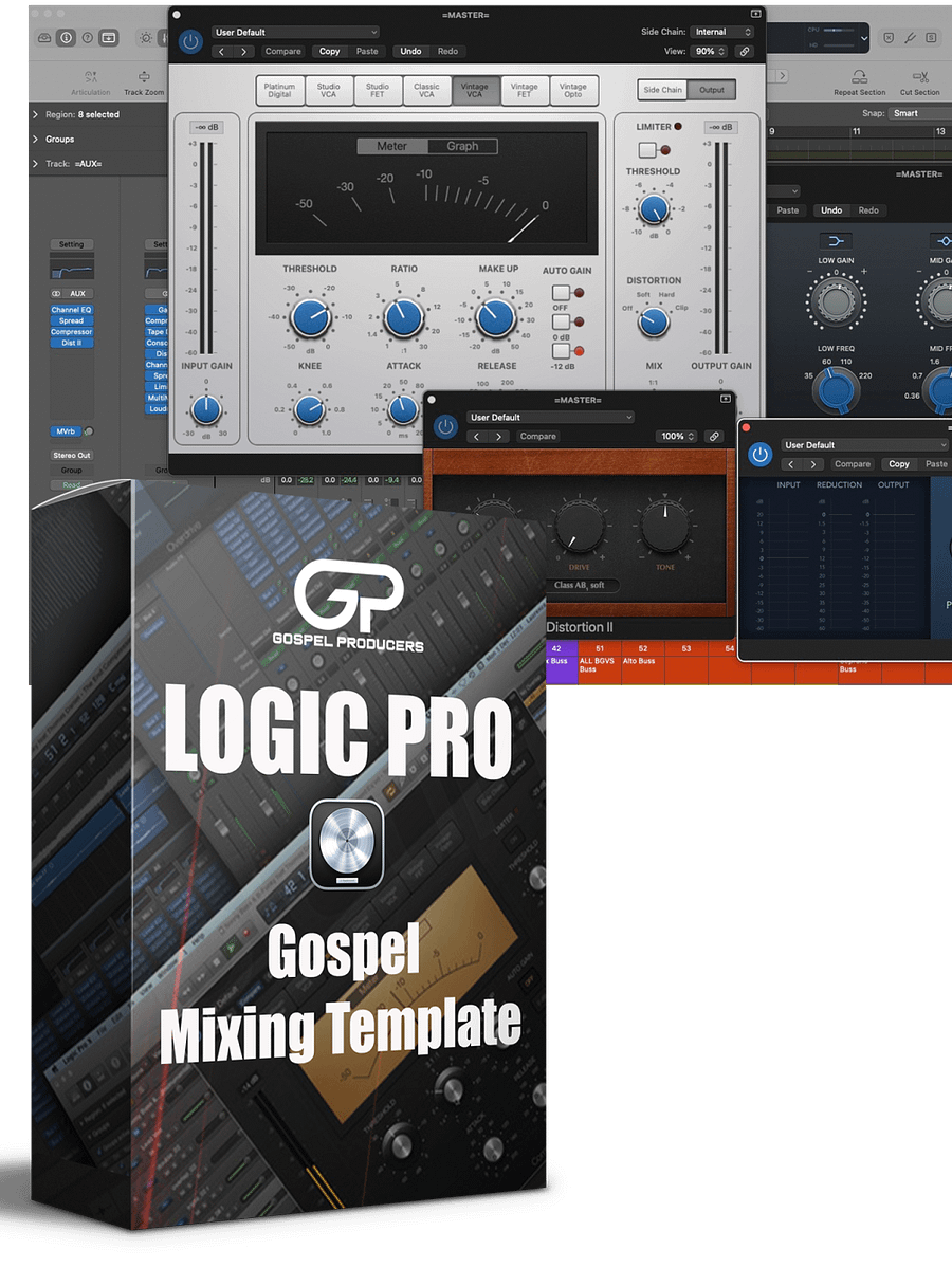 Gospel Mixing Template For Logic Pro product image (1)
