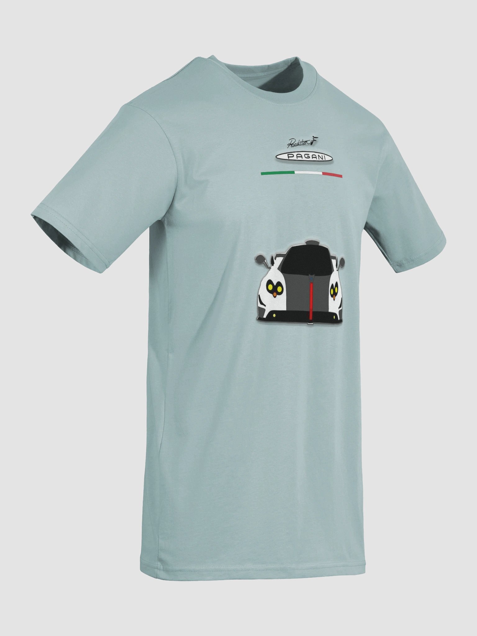 pagani zonda roadester italian flag strip product image (53)