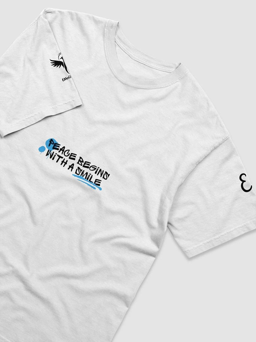 Peace Begins With A Smile: T-Shirt (Light Colors) product image (19)