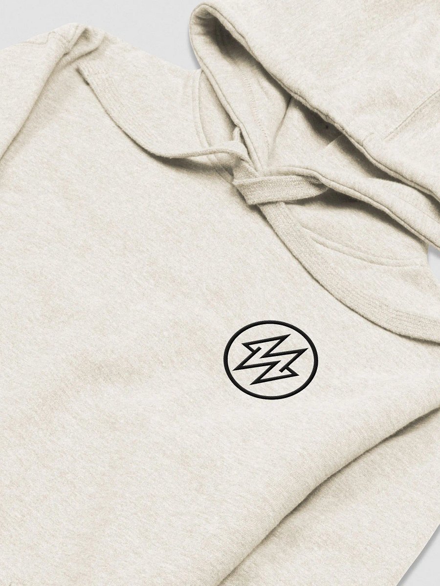 Embroidered MW Hoodie Bone/White product image (3)