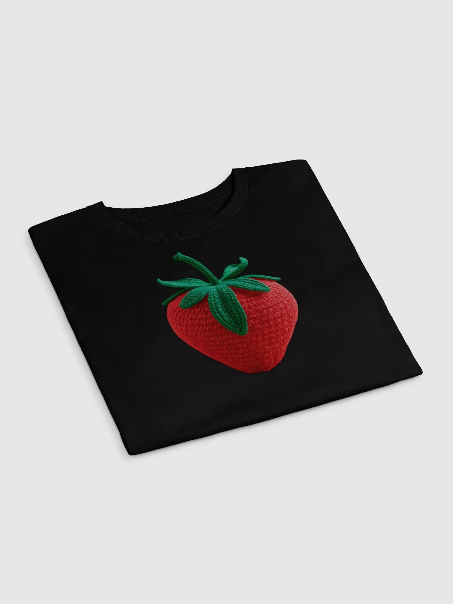 CozyAvocado Women's Premium Strawberry Crop Top #4 product image (3)