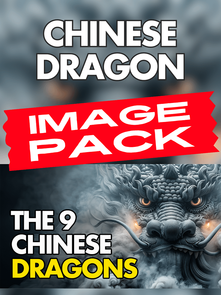 Chinese Dragon Digital Images Pack product image (1)