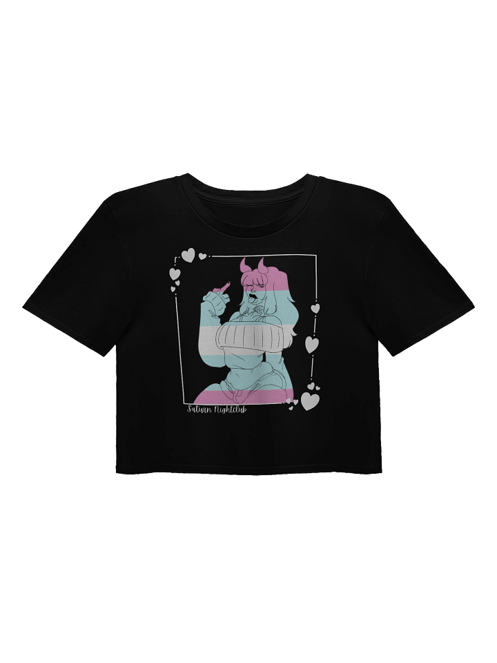 FUCK YOU! Eli's transflag crop top product image (1)