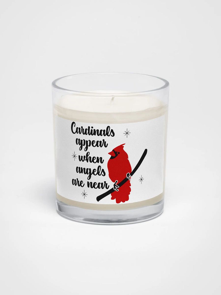 Cardinals appear when angels are near Candle product image (1)