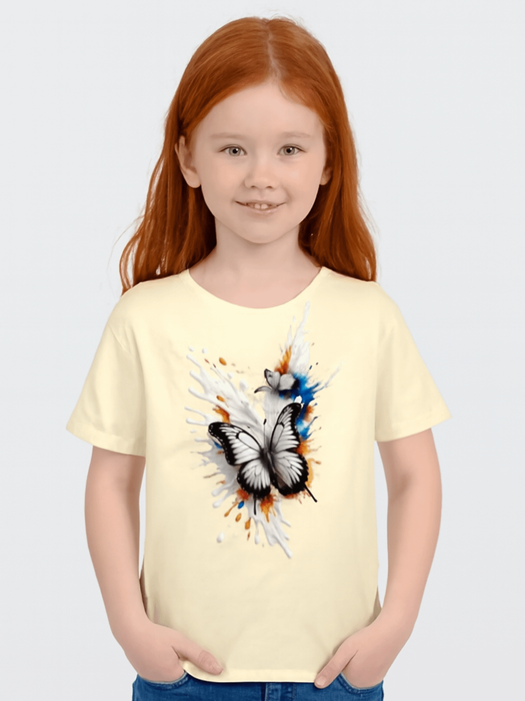 Butterfly Splash Youth T-Shirt product image (1)
