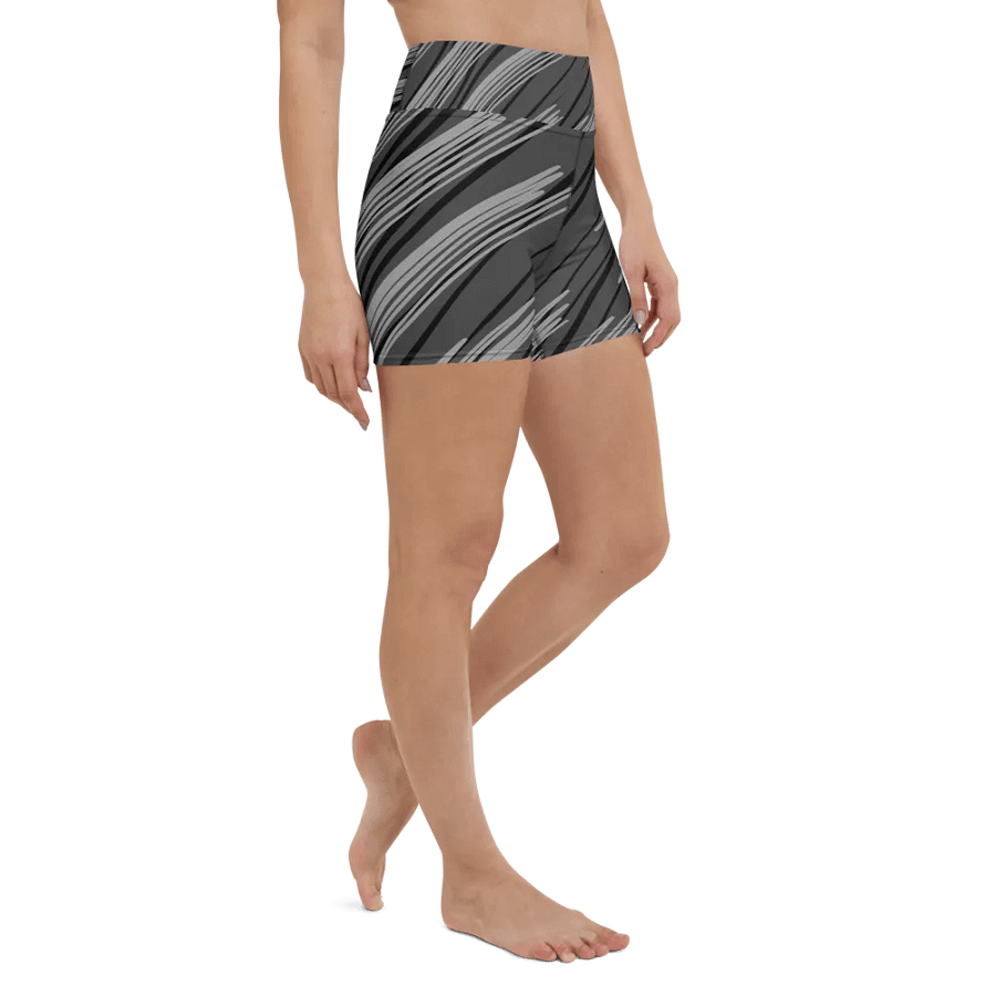 Dynamic Diagonal Yoga Shorts product image (4)