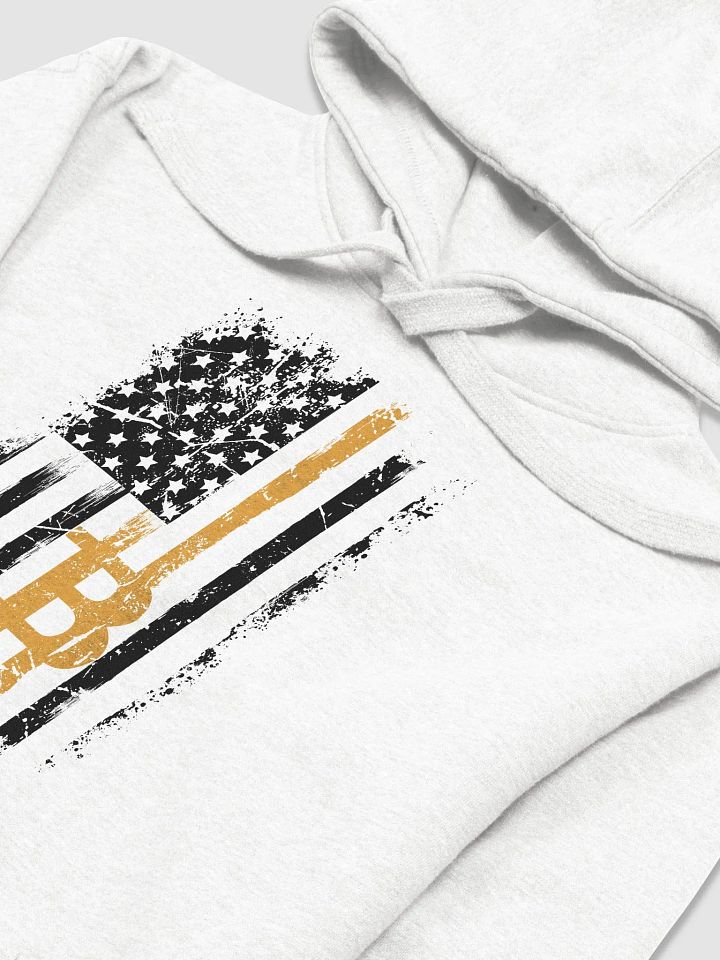 Bitcoin Flag (Black on White) product image (1)