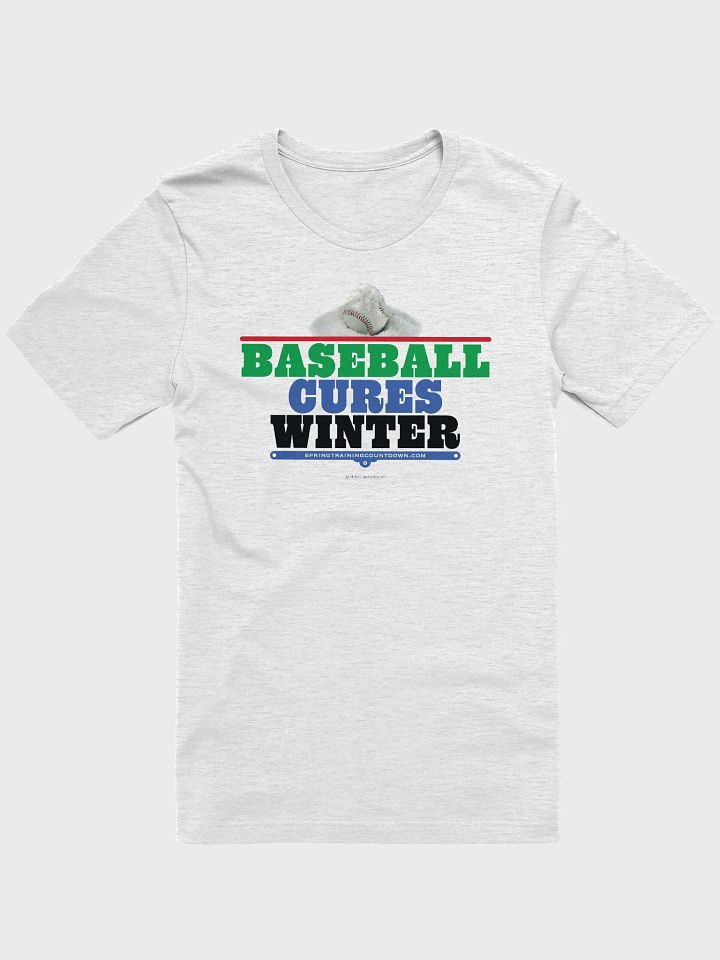 Baseball Cures Winter Tee product image (3)