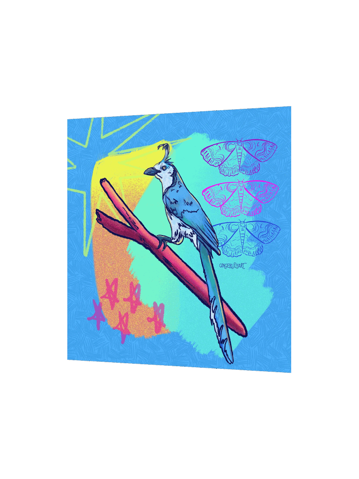 magpie jay print product image (7)