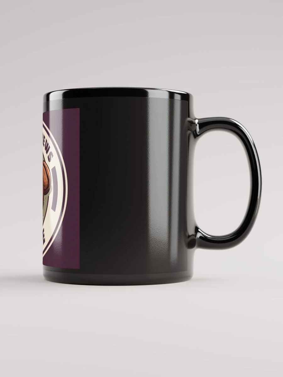 Holy Brews Cafe Logo Black Glossy Mug #1 product image (2)