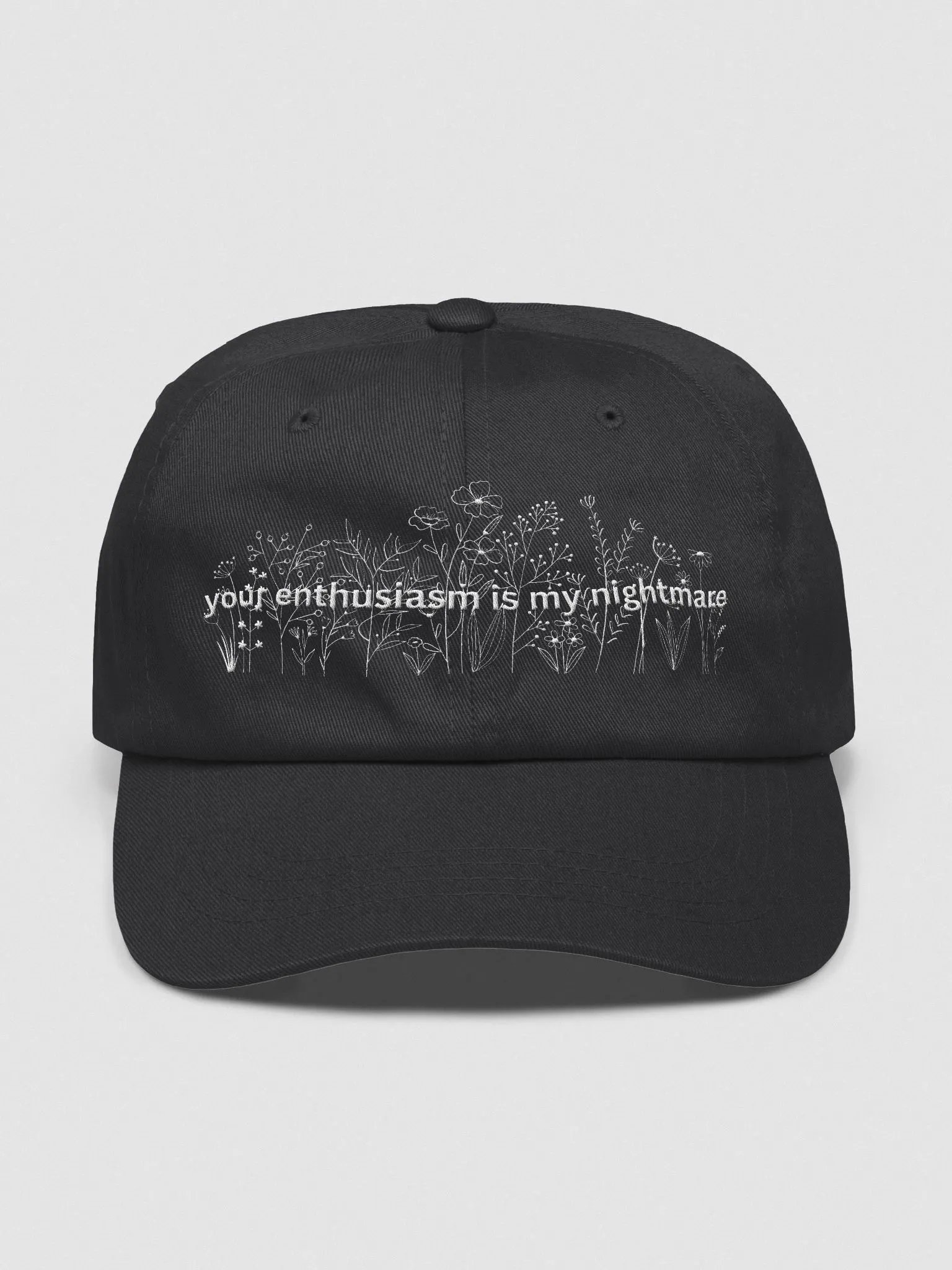 Your Enthusiasm is my Nightmare (hat) product image (1)