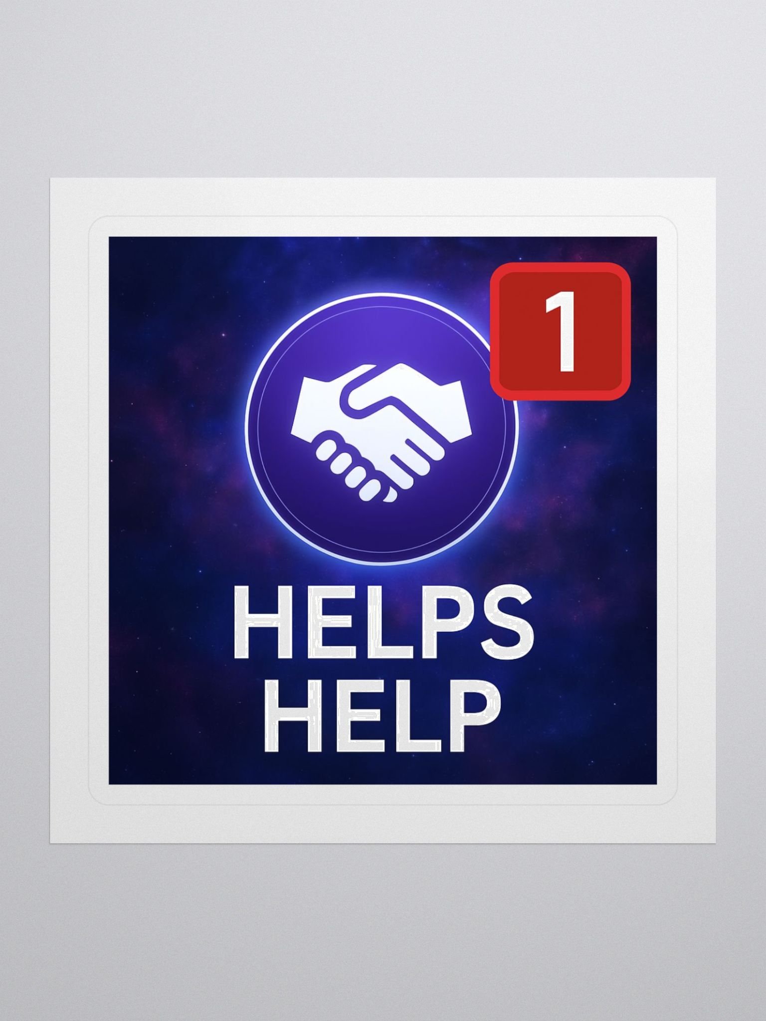 Helps Help Sticker product image (1)