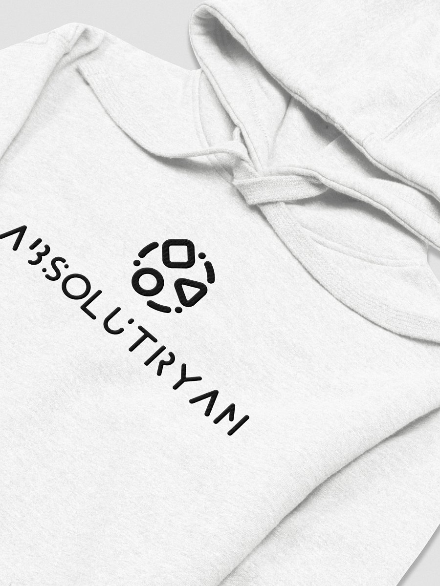 AbsolutRyan Neutrals Hoodie (Black Logo) product image (3)