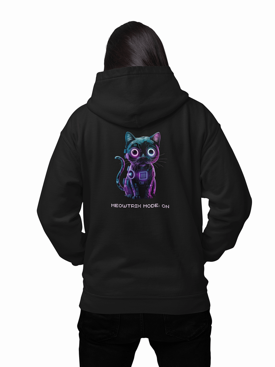 Meowtrix Mode: ON Hoodie product image (6)