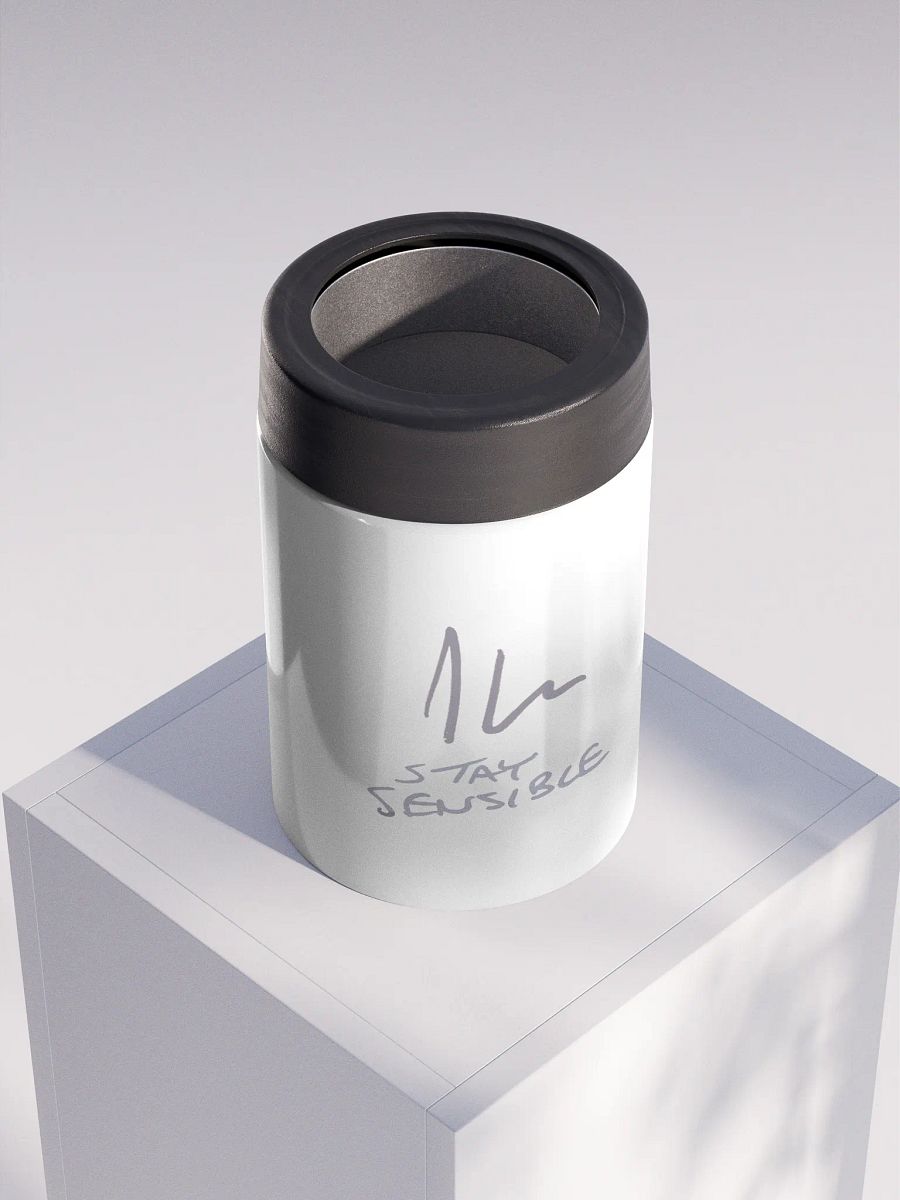 Jon Hare Signed Stainless Steel Koozie product image (3)