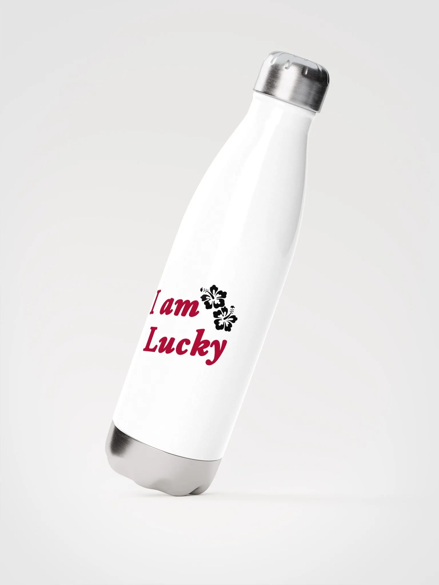 Lucky manifestation Stainless Steel Water Bottle product image (2)