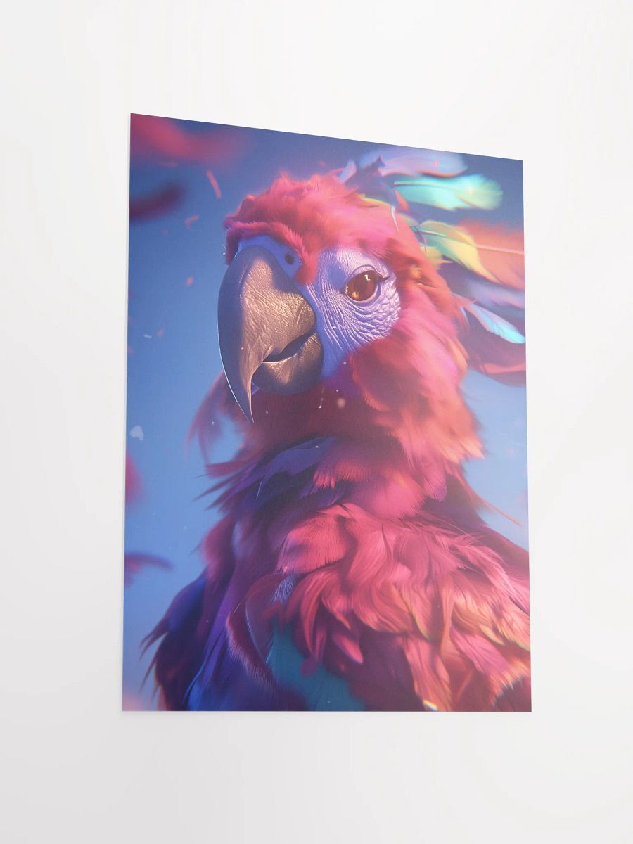 Vibrant Parrot Fantasy Poster product image (5)