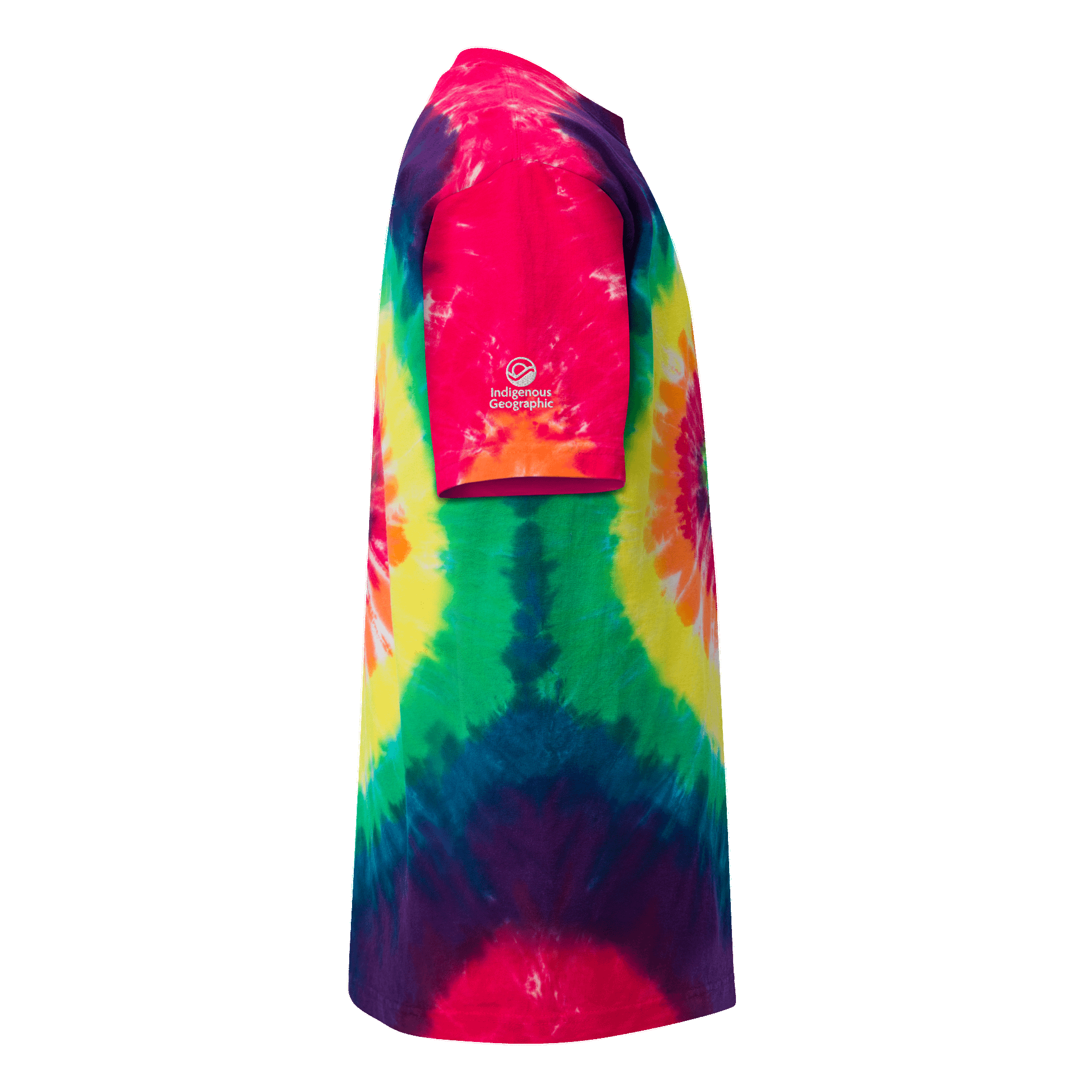 Indigenous Geographic Tie-Dye T-Shirt product image (2)