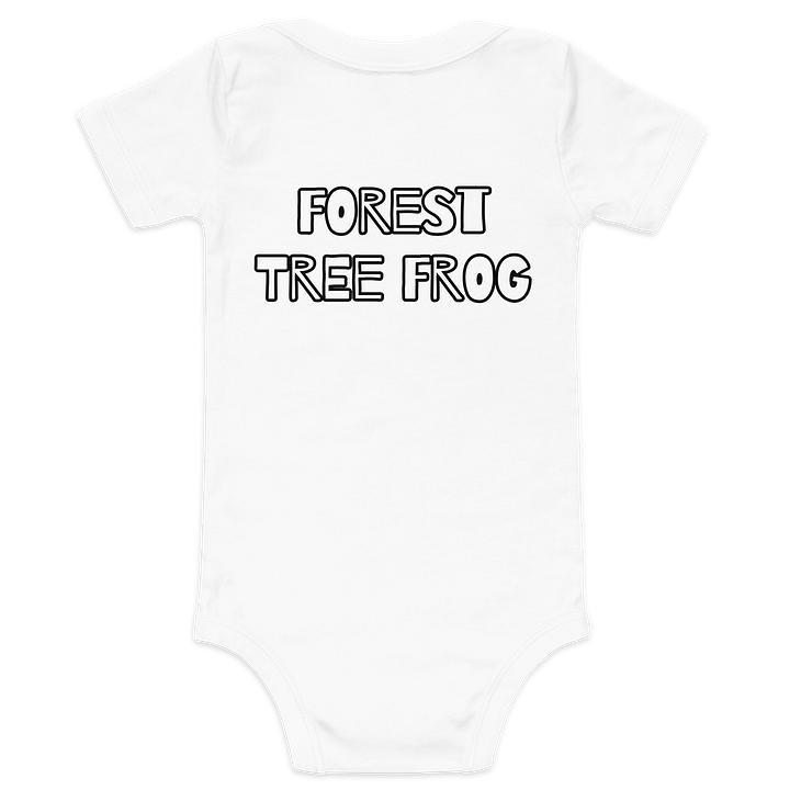 Forest Tree Frog Baby Short Sleeve One Piece-neutral product image (12)