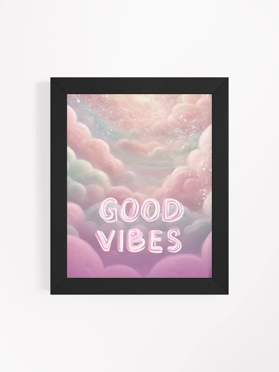 Good Vibes Framed Print product image (4)