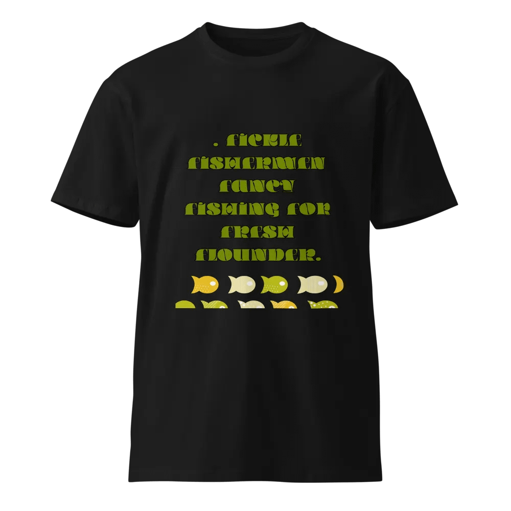 Fickle Fishermen Unisex Fishing Tee product image (1)