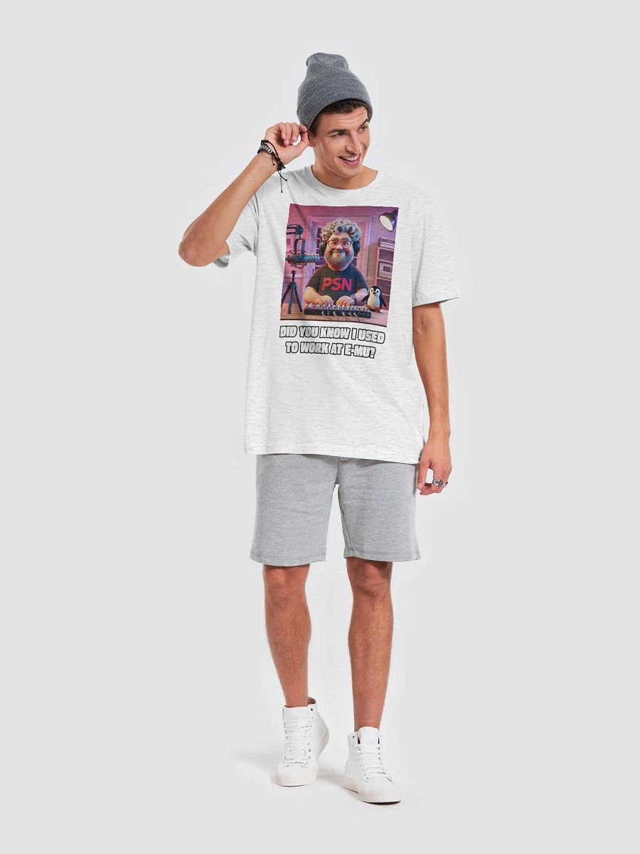 WORK AT E-MU? Cartoon Character T-Shirt product image (58)