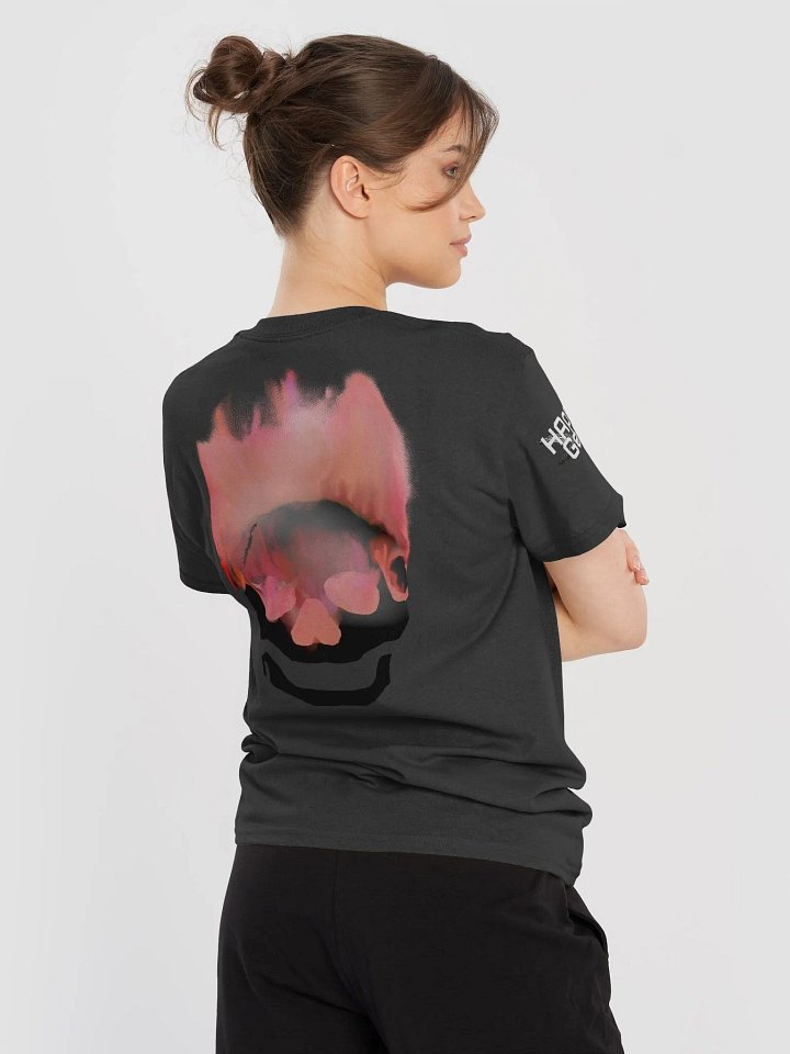 Flaming Skull with smoke - Heavyweight T-Shirt product image (1)