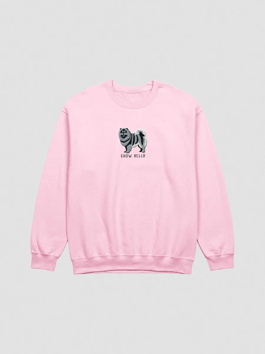 Chow Bello Sweatshirt(Embroidered) of a Chow Chow(Blue) product image (4)