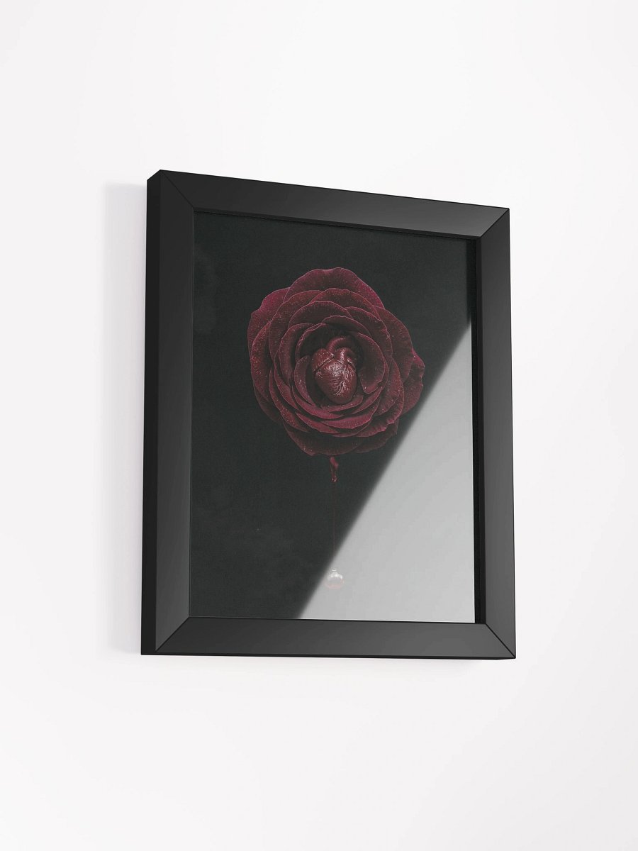 The Bleeding Bloom Framed Print product image (8)