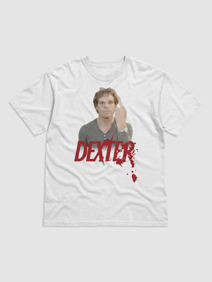 Dexter Middle Finger Unisex Shirt product image (10)