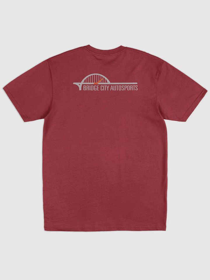 BCA Silver/Orange Logo Premium Heavyweight Tee Heritage Cotton product image (2)